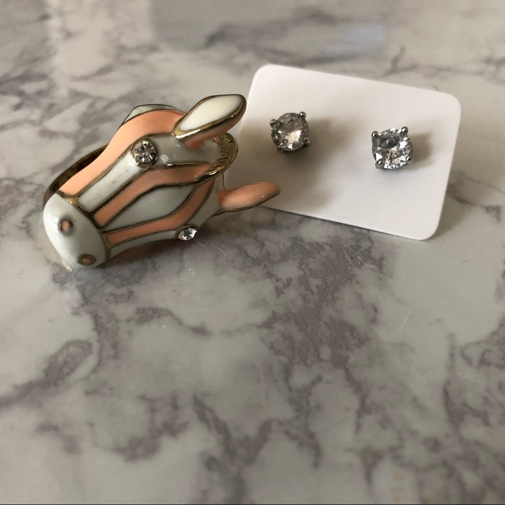 Pink Zebra Ring